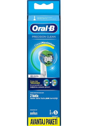 Oral-B EB20 Precision Clean Maximiser Diş Fırçası Yedek Başlığı 4+1