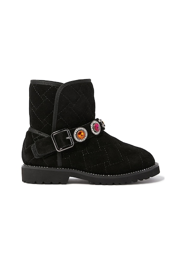 Kurt Geiger Çocuklar Için Mini Orson Botları Siyah