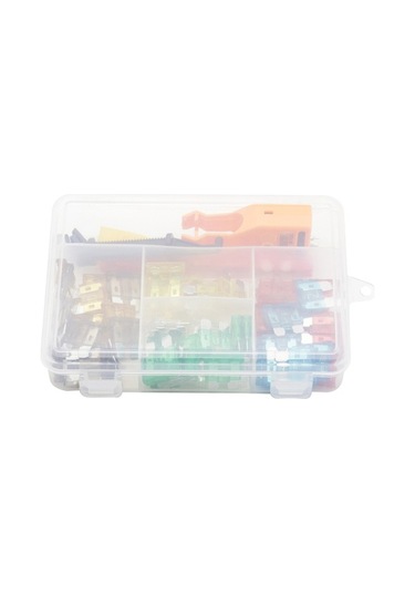 Novahub 60 Parçalı Sigorta Seti - 5 Böl. Plastik Kutu & Test Cihazı - 7 Amper Sigortalar