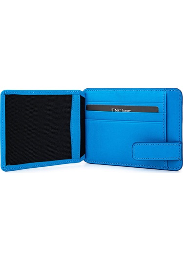 Tamer Tanca Erkek Hakiki Deri Mavi Kartlık 1148 350 Erk Krtlk Sk25-26 Mavı Mavi