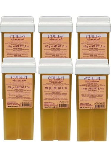 Epilla Natural Sarı Kartuş Roll-On Sir Ağda 110 G x 6