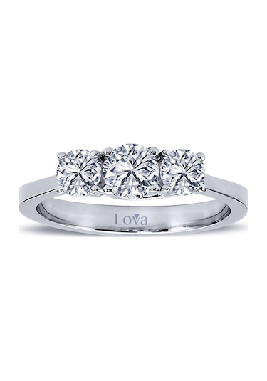 Lova 0,85 Karat Pırlanta Tria Yüzük - 1010079