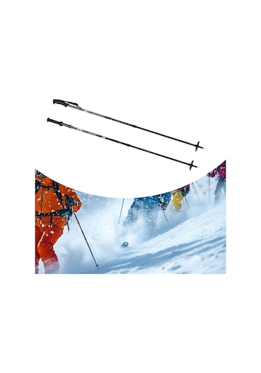 Suntek Trekking Direkleri Için Alüminyum Alaşım Siyah Siyah