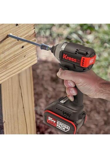 Kress KUB61.91 20 V 230 Nm Kömürsüz Şarjlı Otomatik Darbe Ayarlı Tornavida Akü Dahil Değildir