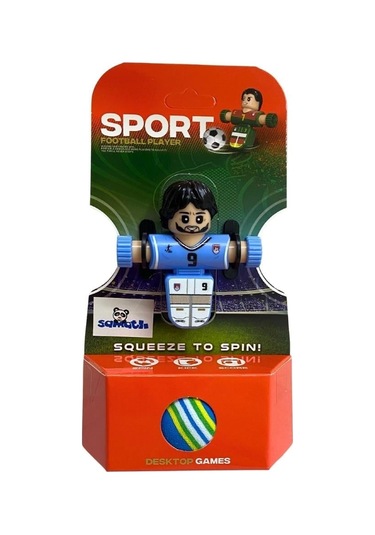Tek Sporcu 9ms - Bas-döndür Mini Masaüstü Futbol Oyunu Diğer