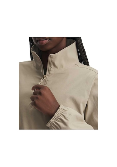 Under Armour Ua Unstoppable Wvn Pullover Kadın Sweatshirt-31307 Açık Kahverengi