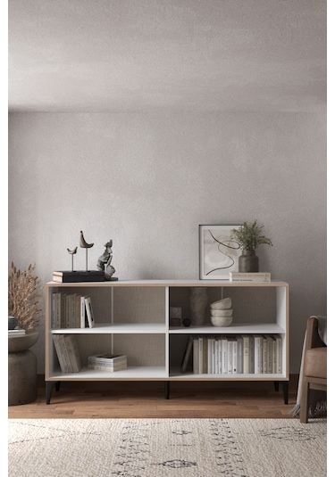 Sarmobi Arden 4 Kapaklı Konsol Beyaz