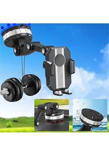 İthink 360 Derece Dönebilen Ayarlanabilir Araç İçi Telefon Tutucu