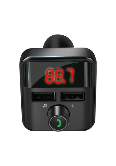 Dianziye Bt5.0 Araç Fm Transistörü - İkili Usb Şarj Cihazı, Mp3 Çalar, Elsiz Arama, Kaliteli Ses, Siyah
