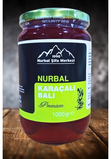 Nurbal Şifa Merkezi Karaçalı Balı 1 KG