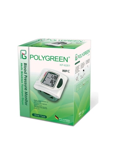 Polygreen KP-6261 Bilekten Ölçer Tansiyon Aleti