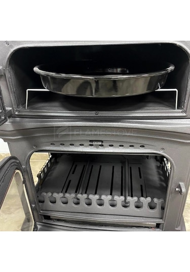 Flame Stove FS-034 YK Altara Lux Premium Yan Kapak Döküm Soba