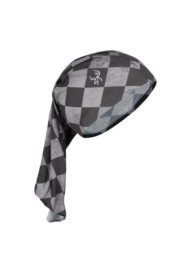2as Checker Black Bandana Çok Renki
