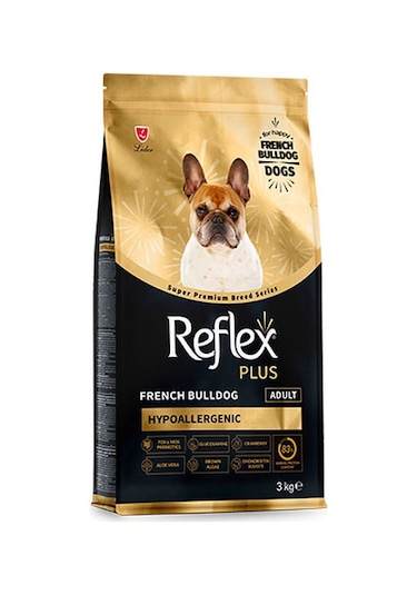 Reflex Plus Hypoallergenic French Bulldog Yetişkin Köpek Maması 3 KG