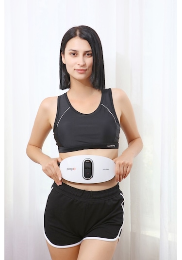 Pangao Akıllı Bel Masaj ve Terapi Aleti pg-2645 Beyaz - Siyah