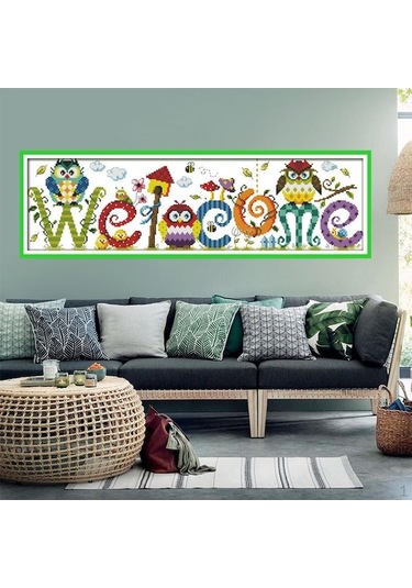 Novahub Dikiş Desenleri Yetişkinler İçin Dıy El Sanatları Çocuklar Baykuş - 58 17 Cm