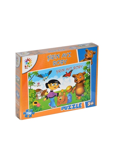 Lc13006 Sevimli Ayı Boby 130 Parça Puzzle Utku Oyuncak