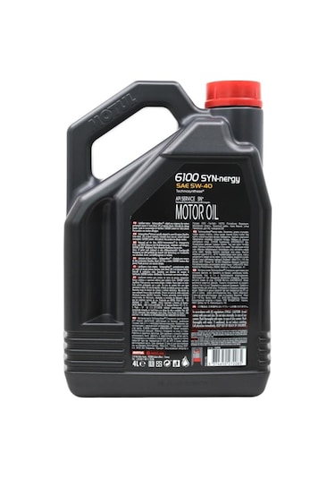 Motul 6100 Syn-Nergy 5W-40 Technosynthese Motor Yağı 2 x 4 L