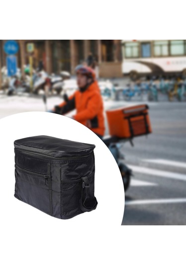 Suntek Yalıtımlı Soğutucu Çanta İkram Ofisi Dış Siyah