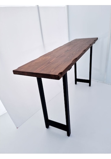 Bintaşmobilya Kütük Bar Masası 200X50.Cm