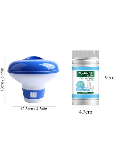 Homyl Büyük Havuzlar Için Havuz Yüzer Dispenser Temini 100-gram