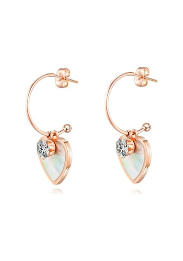 Lee Cooper Lc.e.01077.420 Kadın Küpe Rose Gold
