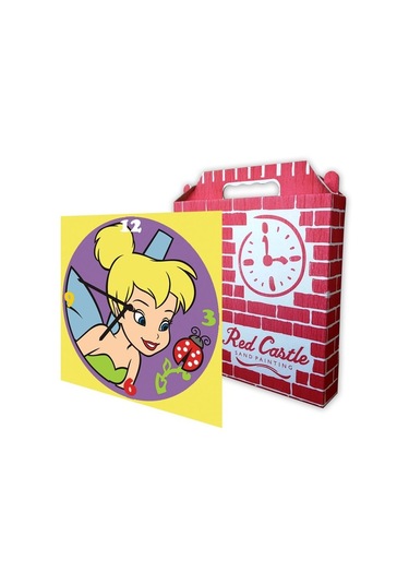 Disney Tinkerbell-2 Duvar Saati Kum Boyama Seti-red Castle S-0008 Renkli