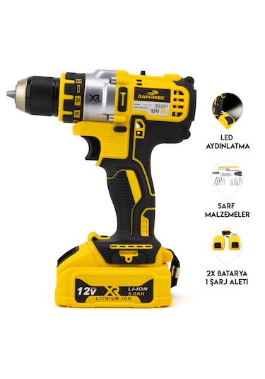 Dawreek 10 MM Çelik Mandren Vidalama DW3P