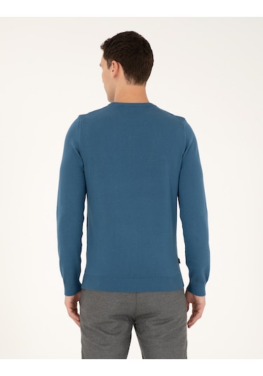 Pierre Cardin Erkek Kobalt Kazak /triko 50296575-vr077 Kobalt