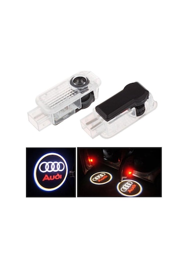 Audi A3 Kapı Altı Led Logo 2010-2013