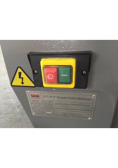 Shun 2'' Elektrikli Tezgah Pafta Makinası