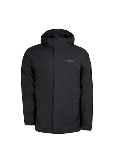 Adidas Terrex Mt Flc 3ın1 Jkt Erkek Outdoor Ceket Jv8686 Siyah Siyah