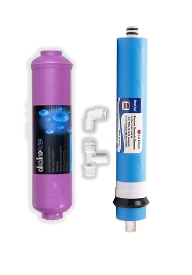Lg Membran Filtre & Alkali Filtre Set Inlıne Tüm Su Arıtma Cihazl