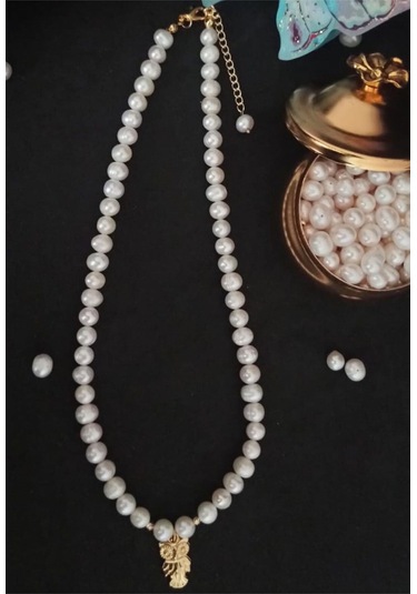 24k Altın Kaplama Gerçek İnci Baykuş Detaylı Dorikalı Tasarım Kol