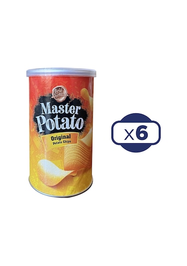 Gold Harvest  Master Potato Original Cips 6 x 60 G