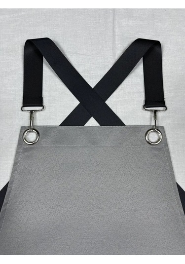 Levına Gri Mutfak Önlüğü Tımar İçin 325928585 Gri