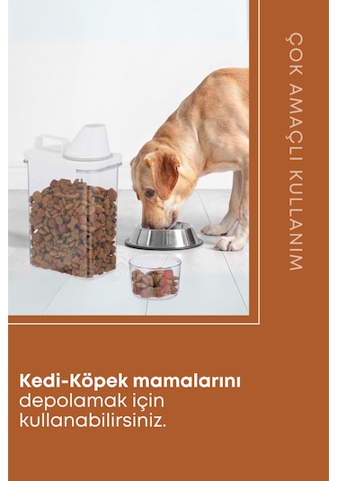 3 Lü Sızdırmaz Depolama Sıvı Toz Deterjan Saklama Kutusu-ölçekli