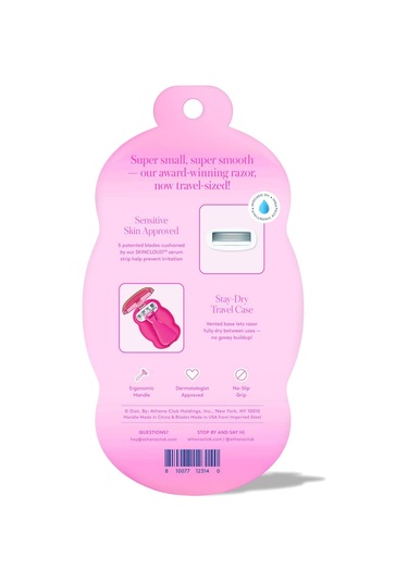 Athena Club Super Pink Mini Seyahat Boy Kadın Tıraş Bıçağı