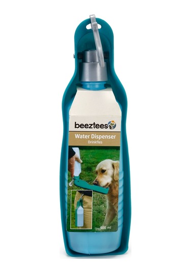 Beeztees Köpek Seyahat Su Şişesi, Mavi, 27x8x7,5cm, 500ml