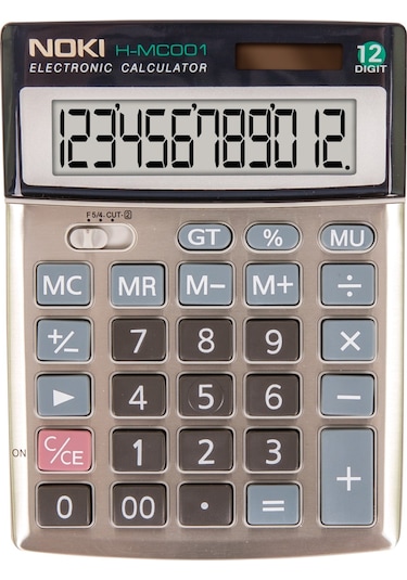 Noki H-MC001 Masaüstü 12 Hane Hesap Makinesi