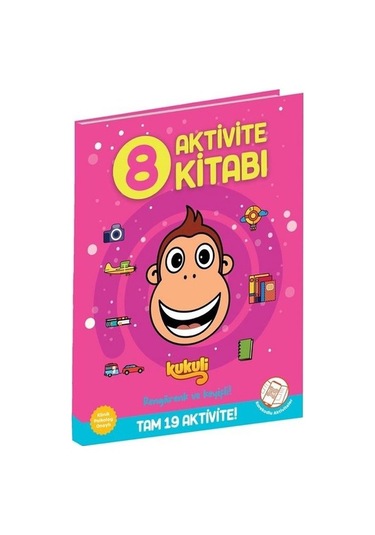 Kukuli Aktivite Kitabı - 8 - Buket Kurt - Beta Kids