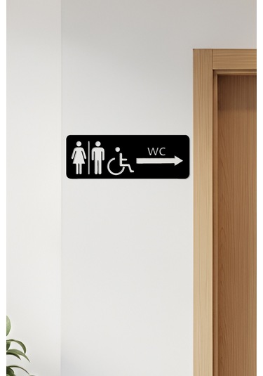 Wc Tabelası, Tuvalet Levhası, Kadın Erkek Tabela, Yönlendirme Levhaları 52