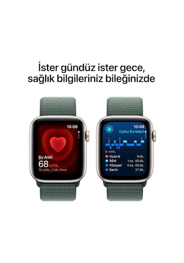 Apple Watch SE GPS 40 MM Alüminyum Kasa Spor Loop Akıllı Saat (Apple Türkiye Garantili)