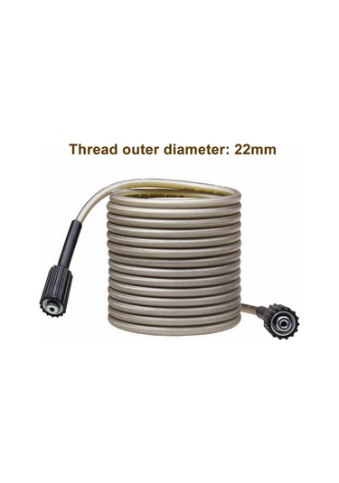 Singree 50ft 5000psı Yüksek Basınçlı Yıkama Hortumu - M22 Bağlantılı, Esnek Ve Dayanıklı