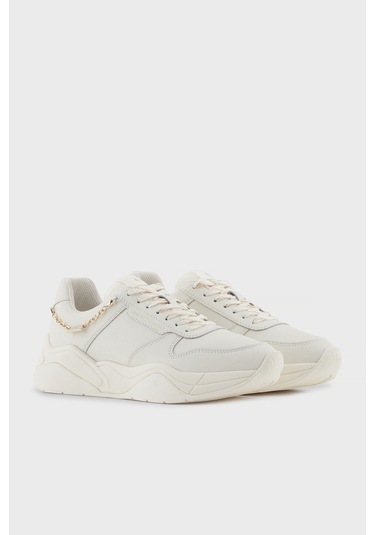 Armani Exchange Bayan Ayakkabı Xw001617 Af17443 M0107 Beyaz Beyaz