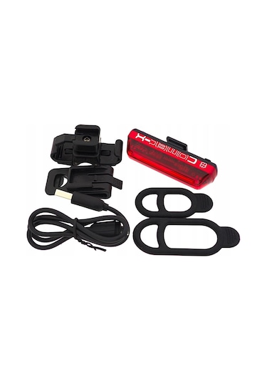 Moon Comet-X 50 Lumen Usb Şarjlı Arka Far Siyah