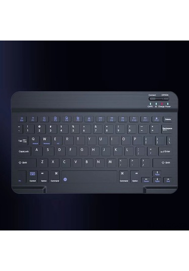 Springsun 10.1 İnç Kablosuz Bluetooth Klavye - 3 Sistem Uyumlu, Şarj Edilebilir, Taşınabilir Ve Renk Seçenekli
