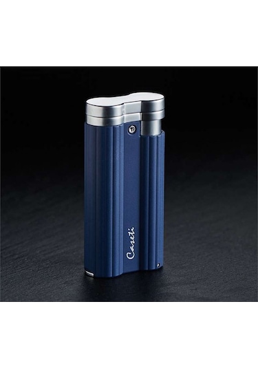 Caseti Torch Çakmak Entegra Punch Lacivert Krom