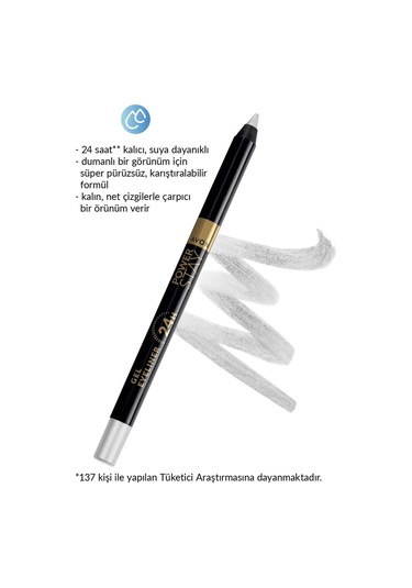 Power Stay Jel Eyeliner Silver Shimmer