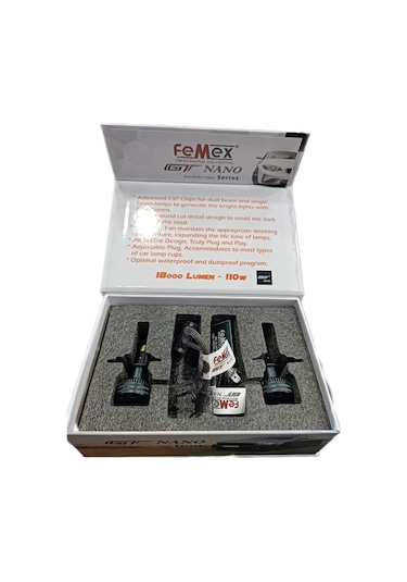 Femex H1 18000 Lümen Led Xenon Özel Seri Takım